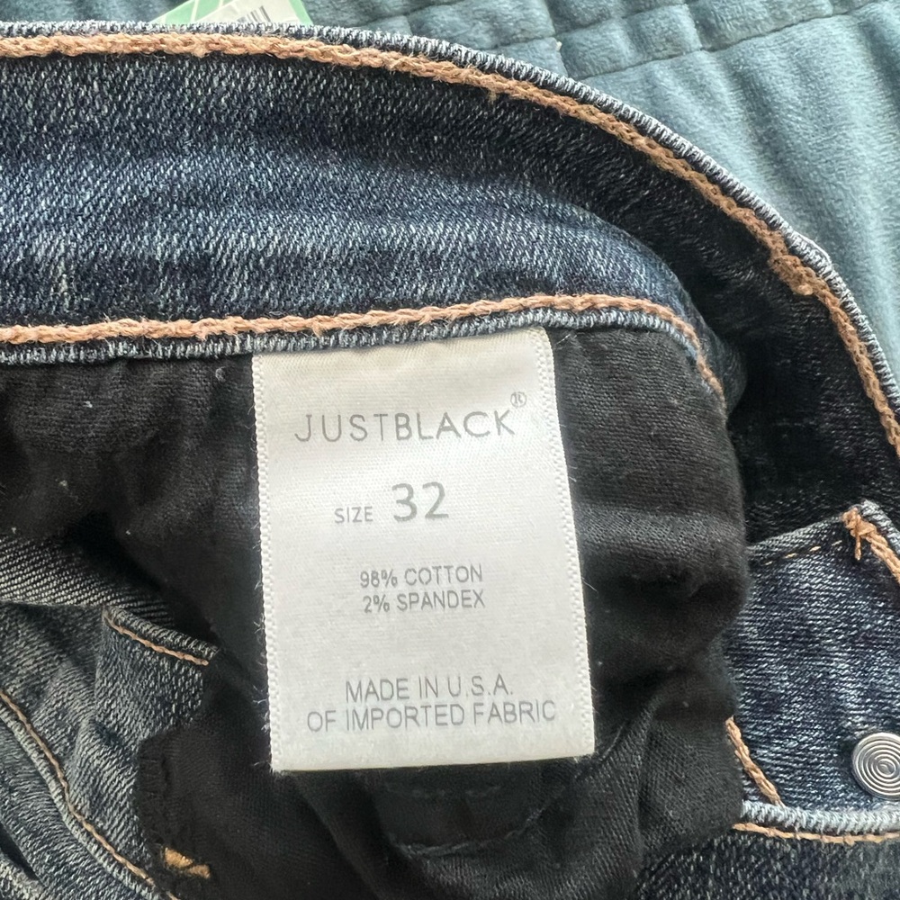 NEW Just Black Ankle Skinny Denim Jeans - Picture 7 of 10